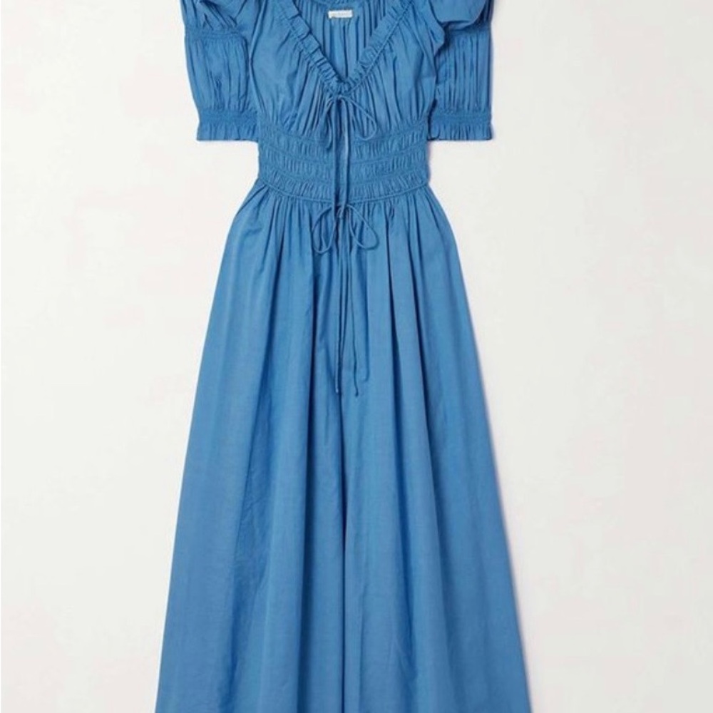 Doen Blue Maxi Dress Ischia